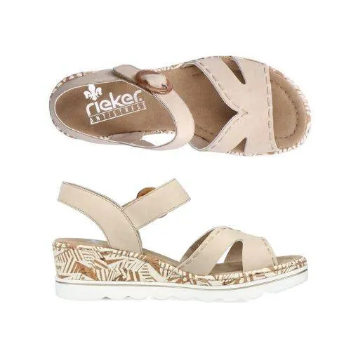 67173 Sling-Back Platform Wedge
