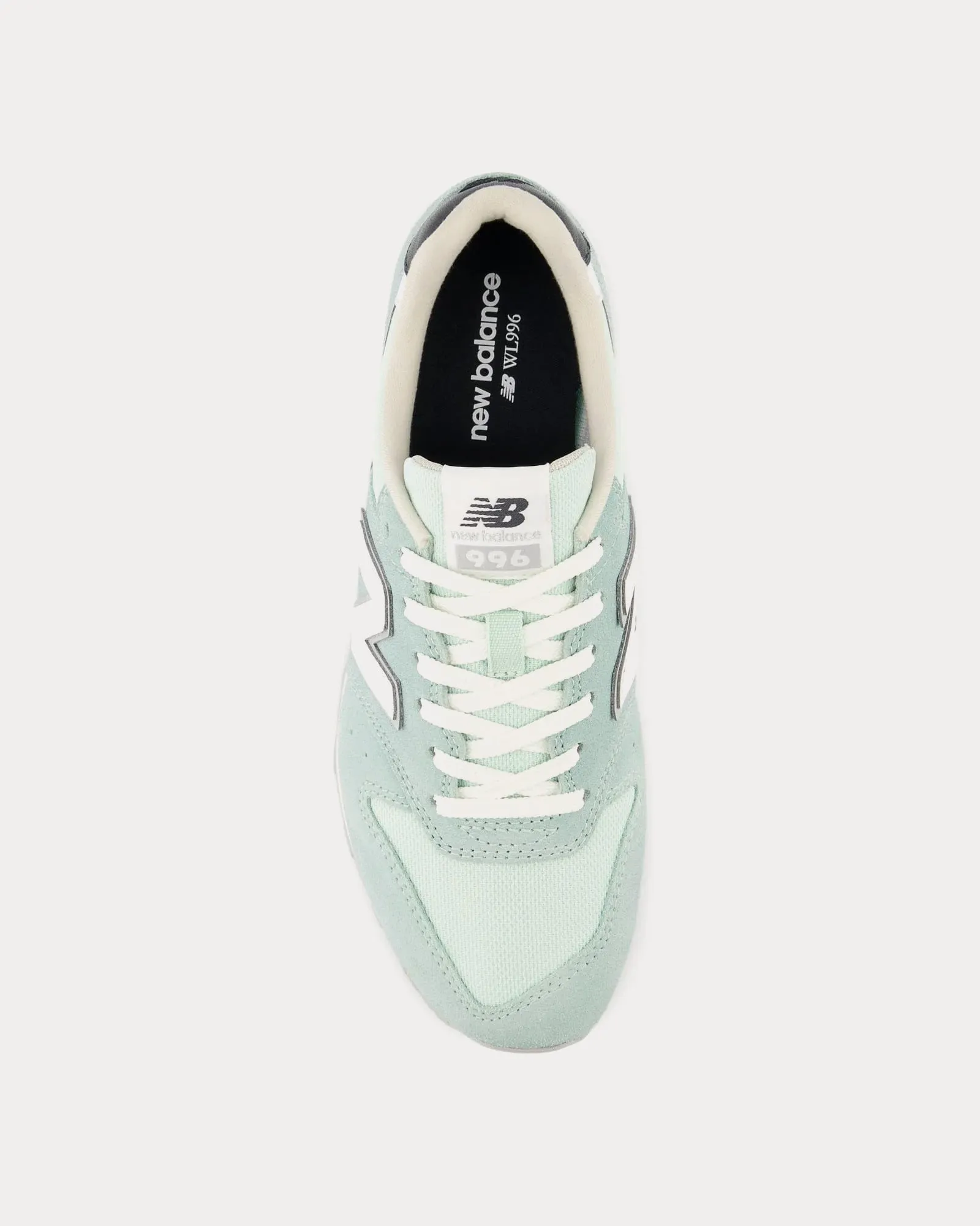 996T Light Green Low Top Sneakers