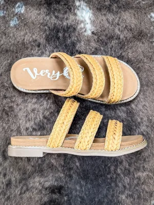 Alba Sandal in Tan by Very G