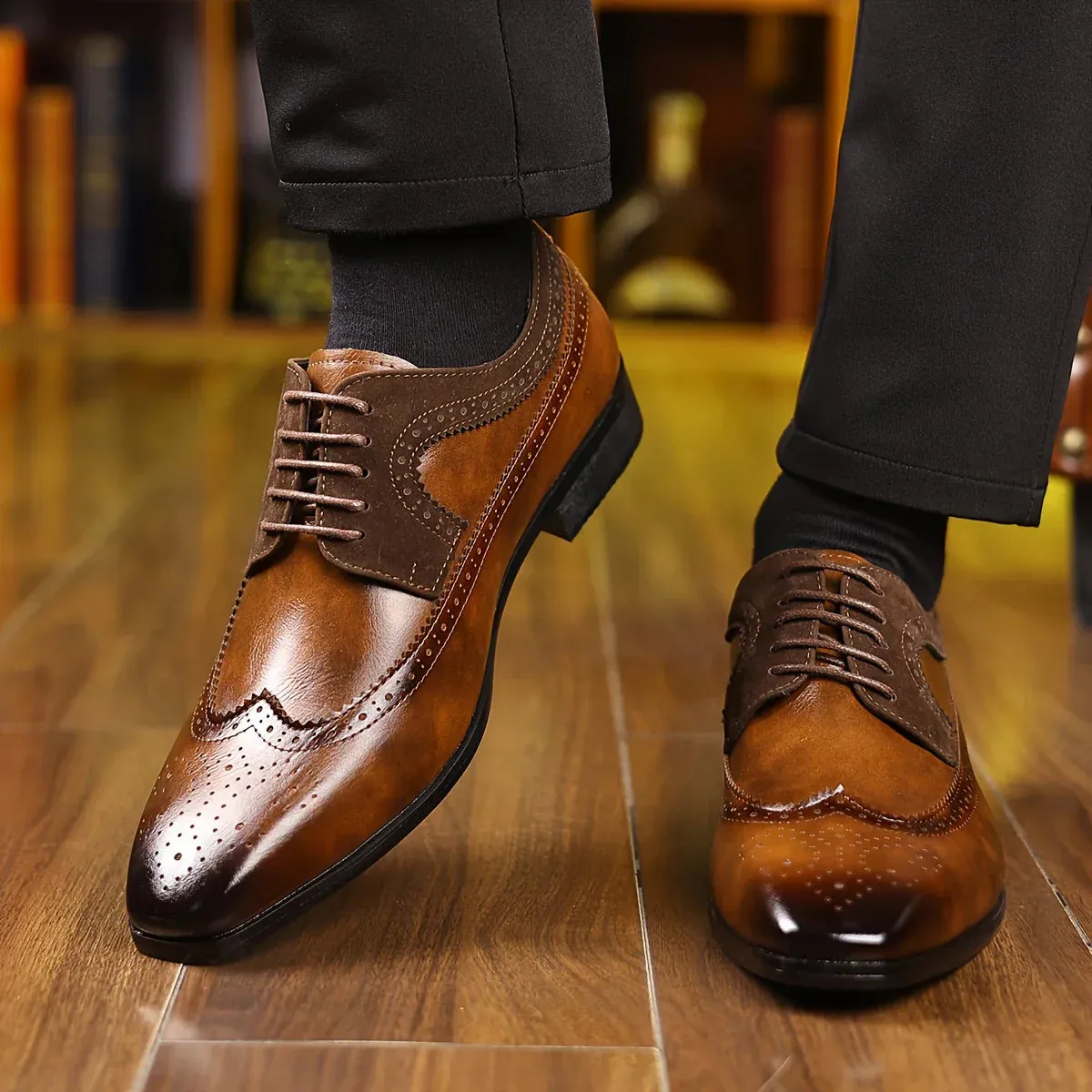 Alex Prescott Premium Leather Dress Shoes