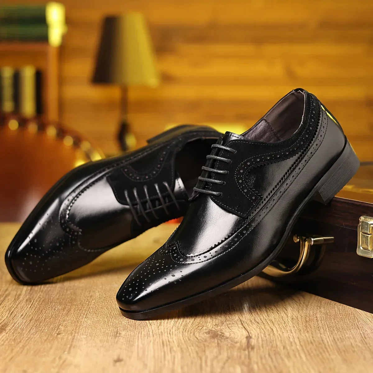 Alex Prescott Premium Leather Dress Shoes