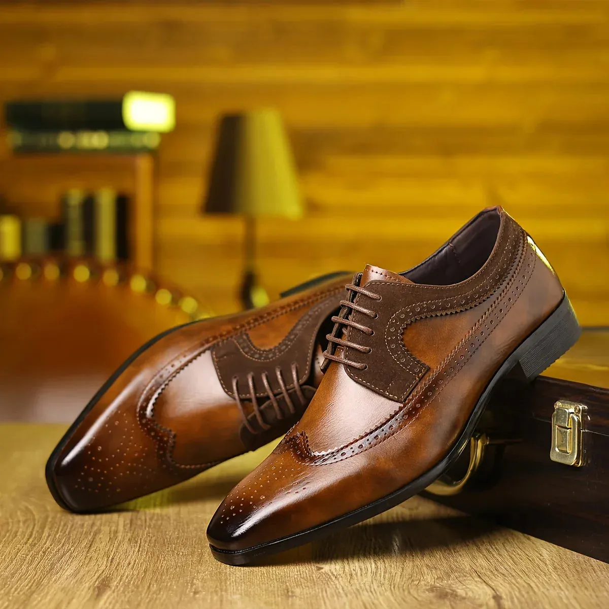 Alex Prescott Premium Leather Dress Shoes