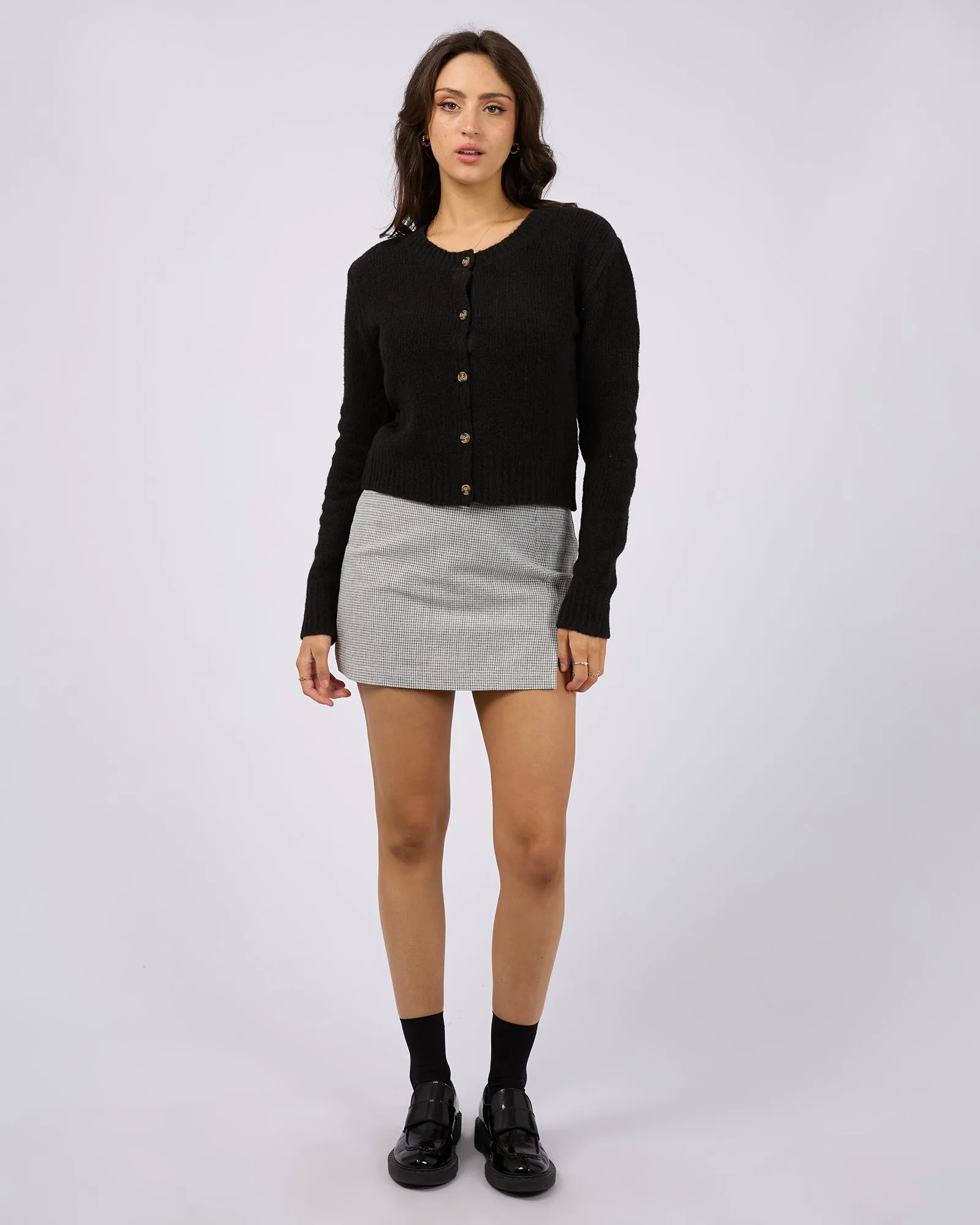 All About Eve Claude Cardigan Black