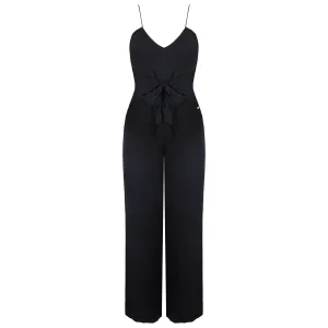 Armani Exchange Womens Navy Blue Jumpsuit