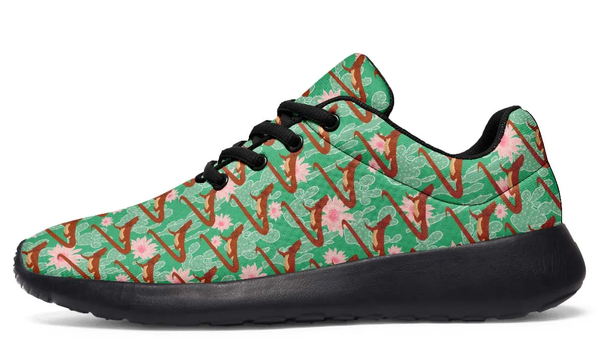 Bearded Dragon Pattern Sneakers