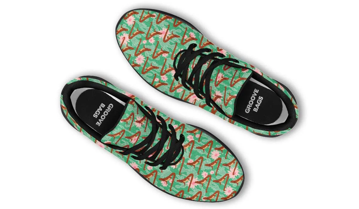 Bearded Dragon Pattern Sneakers