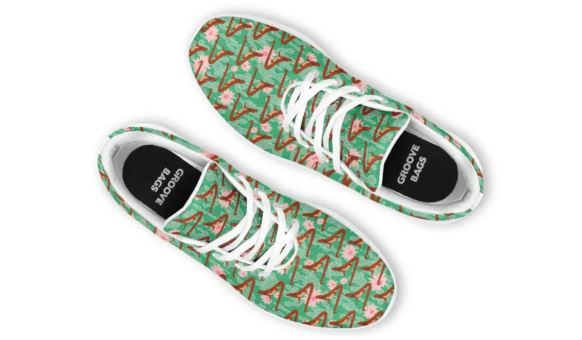 Bearded Dragon Pattern Sneakers