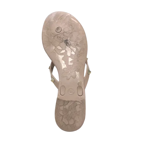 Black Sandals Flats Cmc, Size 7.5