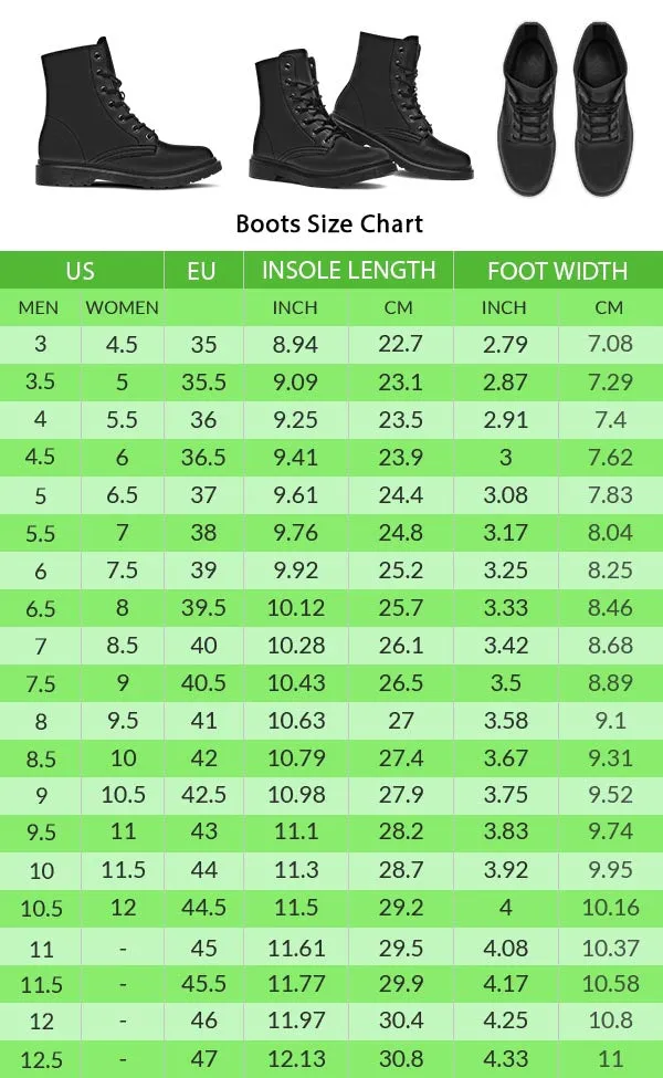 Bohemian Flower Pattern Boots