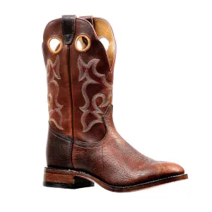 Boulet Men's 12" Full Round Toe Boots Brown