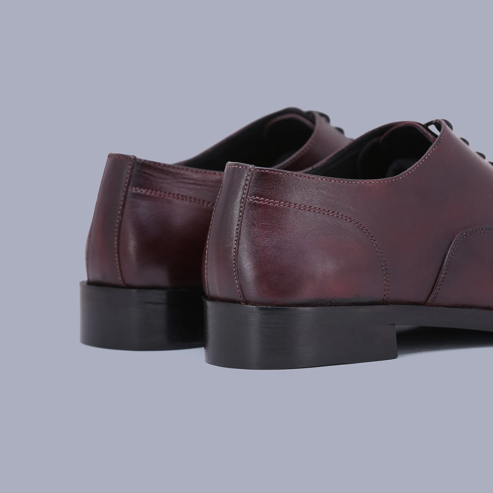 Burgundy Oxfords