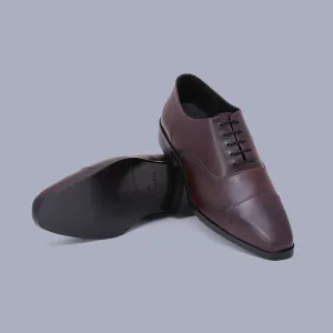 Burgundy Oxfords