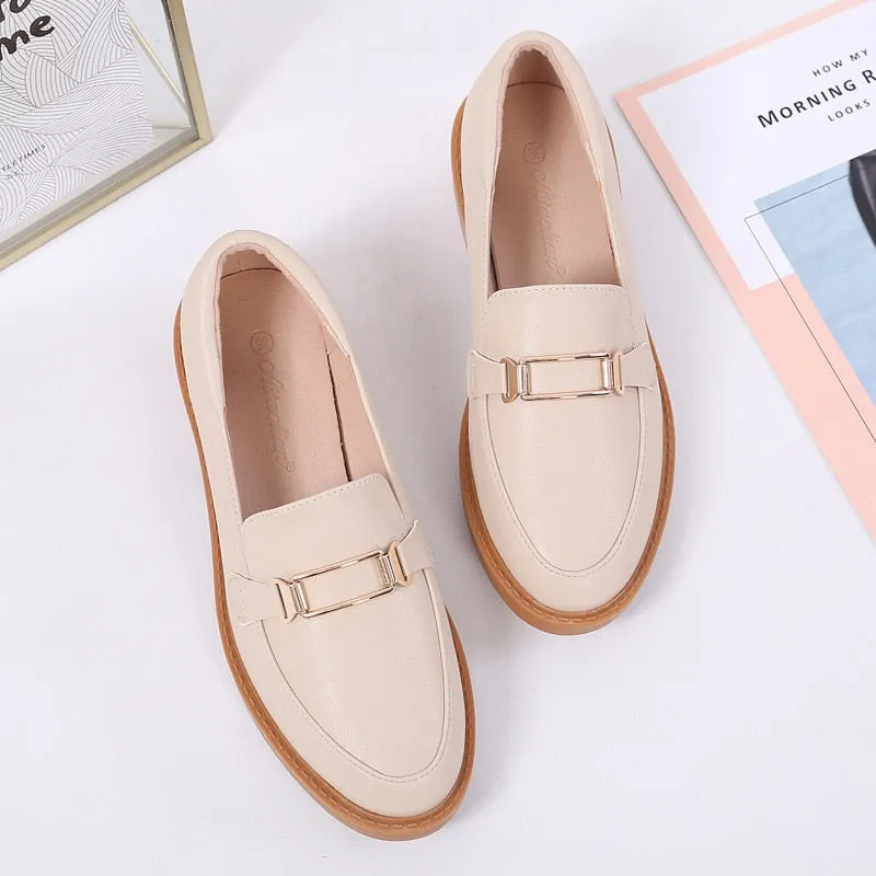 Classic European Women's Loafer Flats