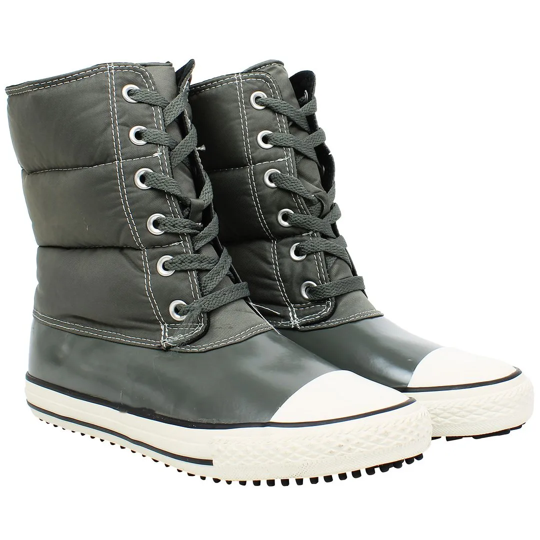Converse Slushie Mid Womens Grey Boots
