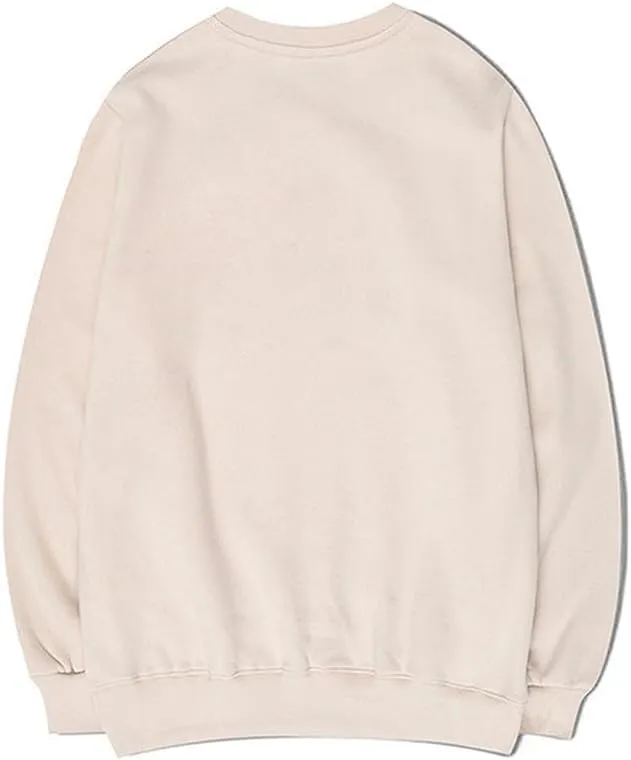 CORIRESHA Cat Paw Graphic Crewneck Long Sleeve Kawaii Cute Letter Sweatshirt