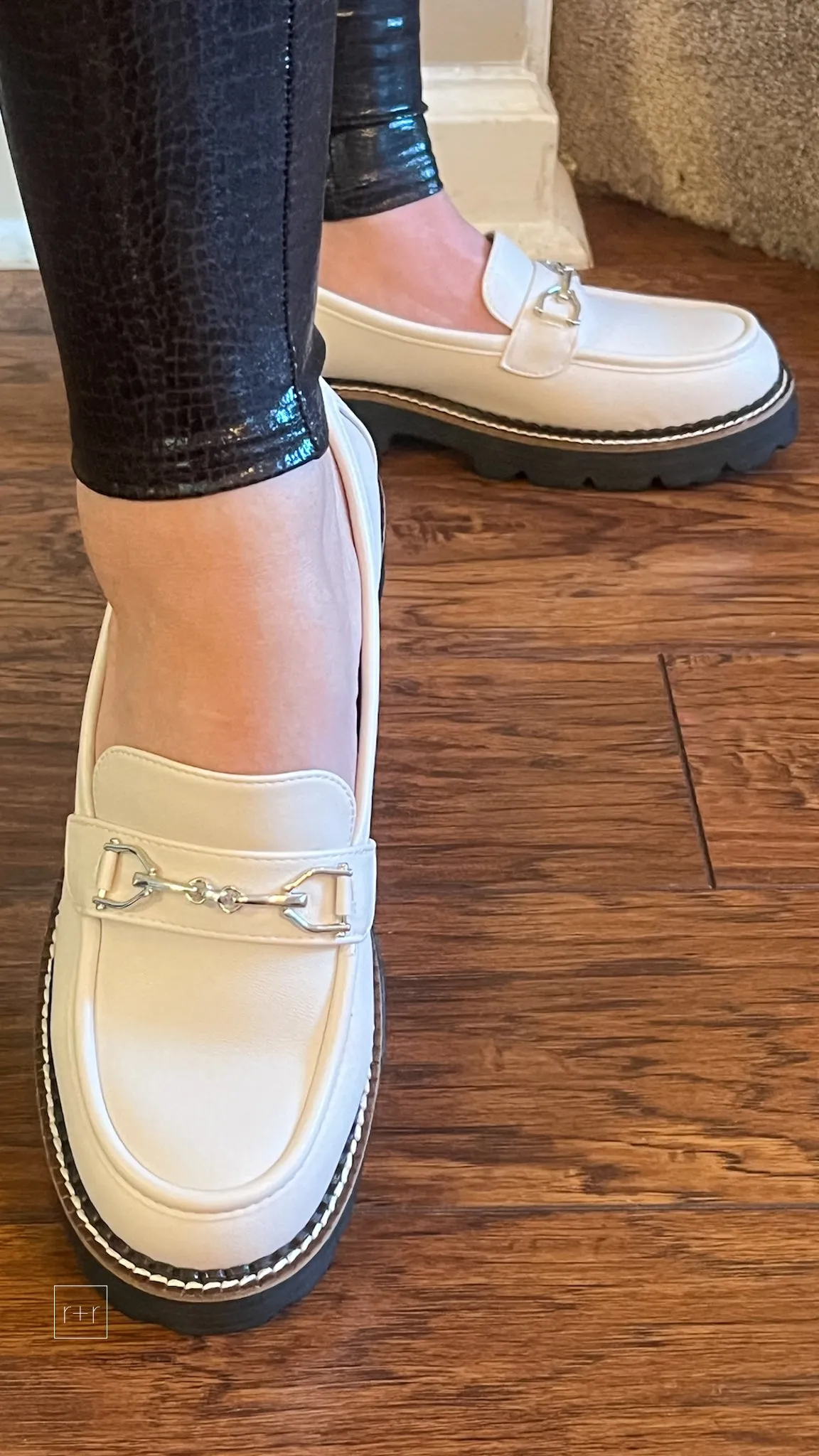 Corkys Brownie Points Loafers in Ivory
