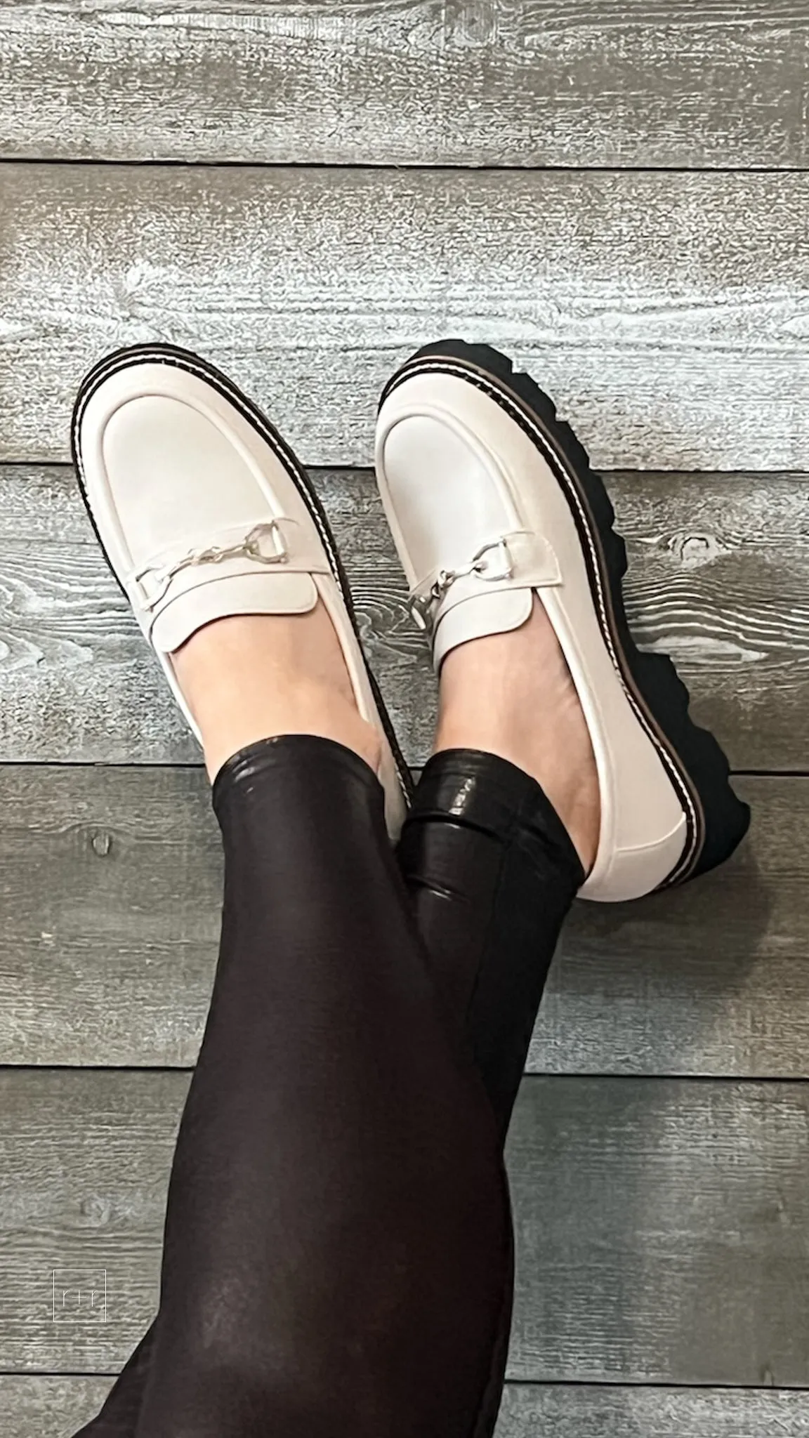 Corkys Brownie Points Loafers in Ivory