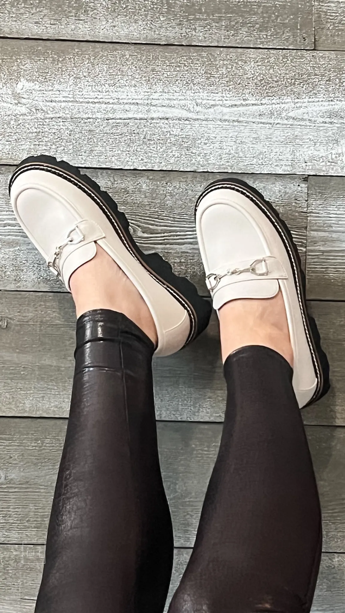 Corkys Brownie Points Loafers in Ivory