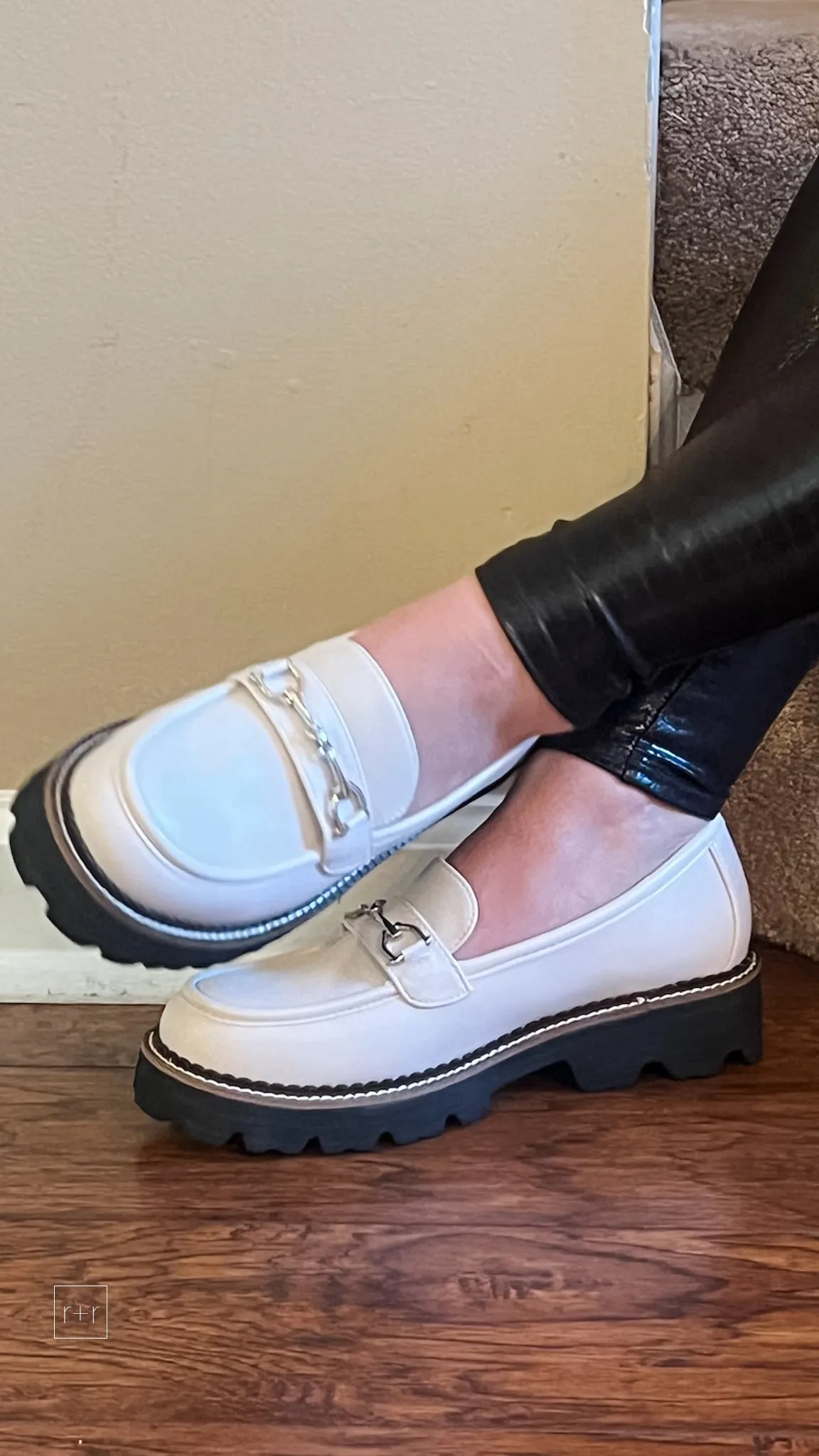 Corkys Brownie Points Loafers in Ivory