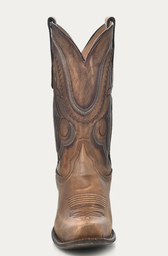 CORRAL MENS BROWN GOLD COWBOY BOOTS STYLE A3479