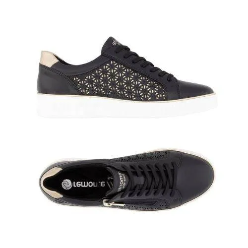 D2E03 Lace-Up Sneaker