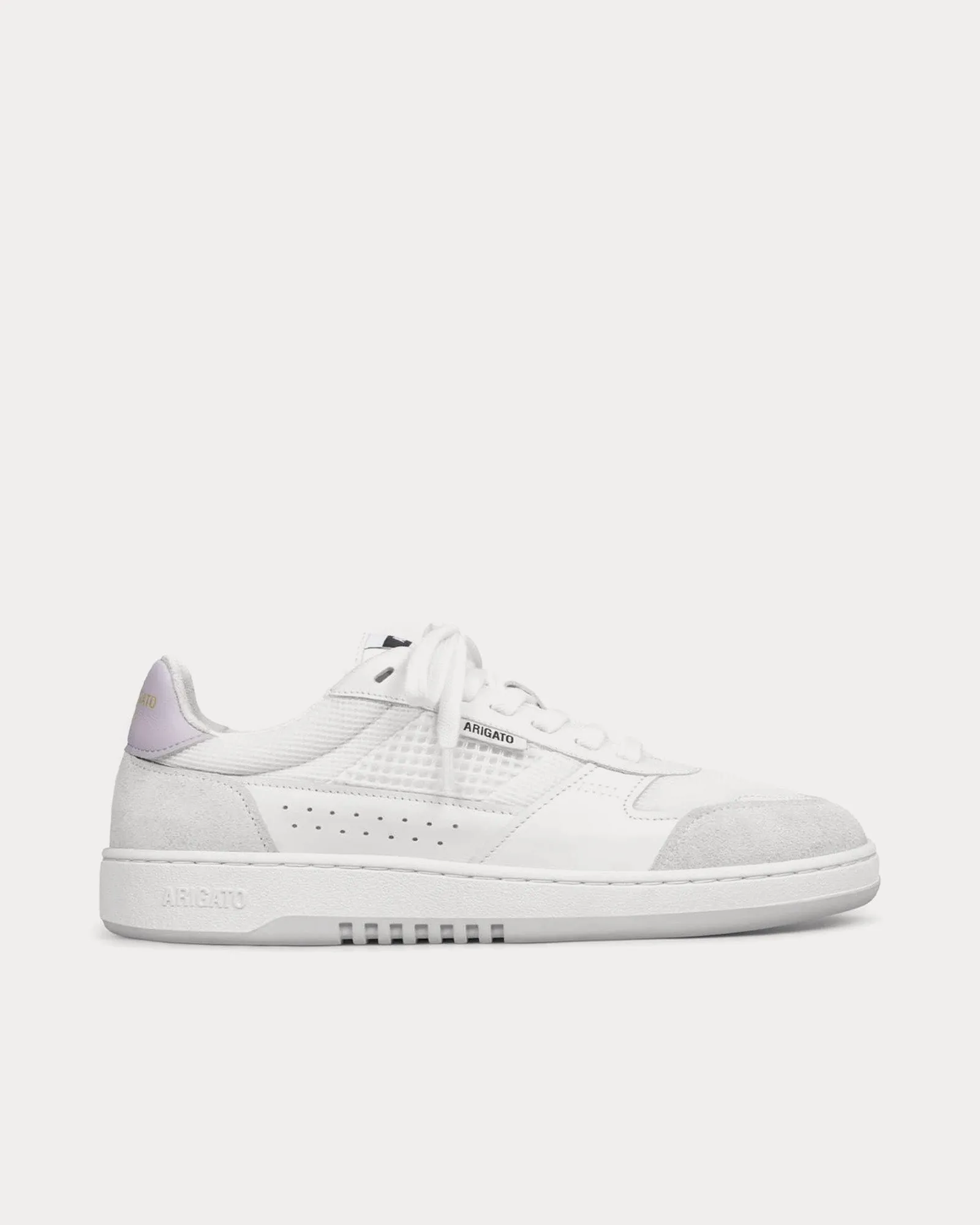 Dice Deuce White / Lilac Low Top Sneakers