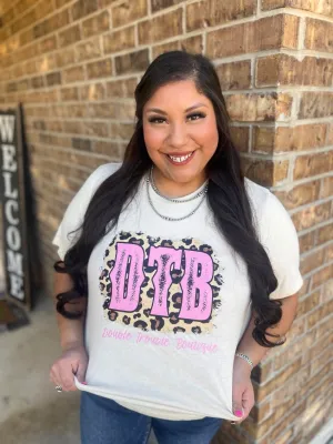 DTB LOGO PROMO TEE - LEOPARD 3/3/25
