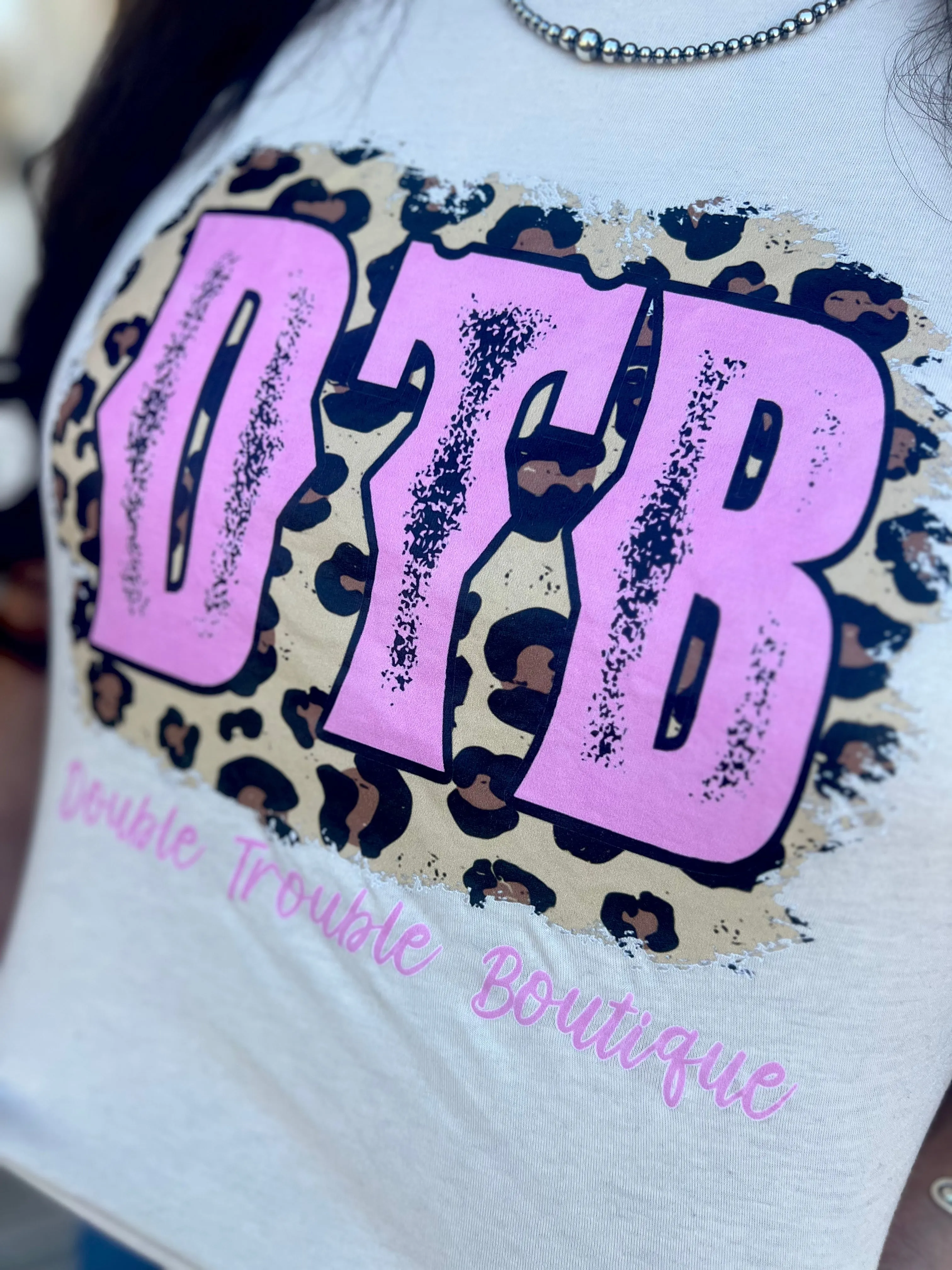 DTB LOGO PROMO TEE - LEOPARD 3/3/25