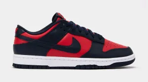 Dunk Low Retro Mens Lifestyle Shoes (University Red/Obsidian/White)