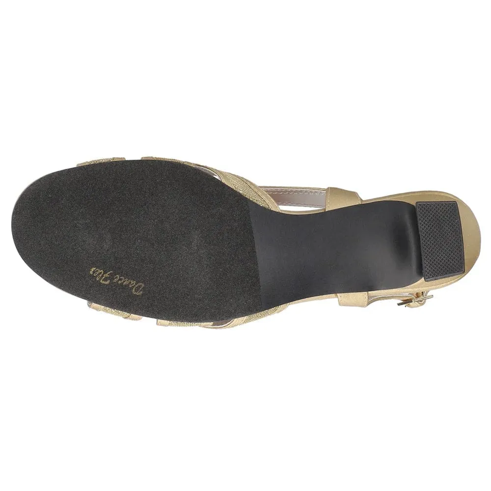 EASY STREET - Tristen Metallic Wedding Strappy Sandals