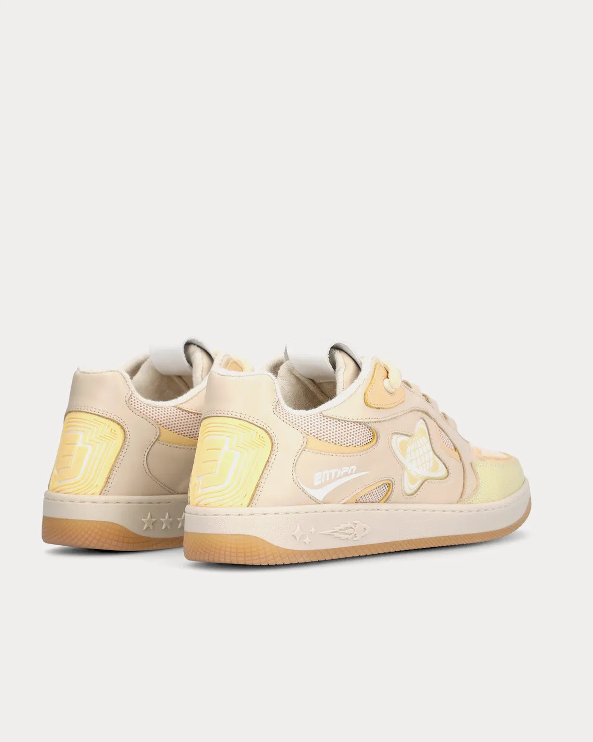 EJ Skate Planet Beige Low Top Sneakers