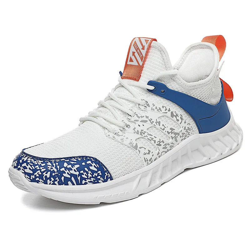 Flying Woven Mesh Sneakers New Outdoor Lightweight
