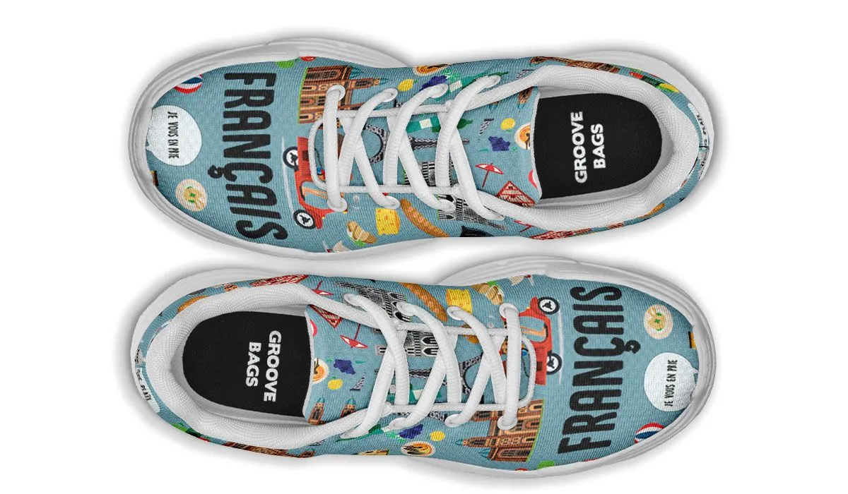 French Teacher Chunky Sneakers