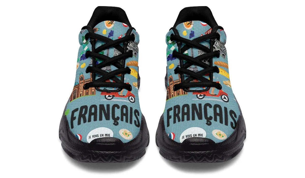 French Teacher Chunky Sneakers