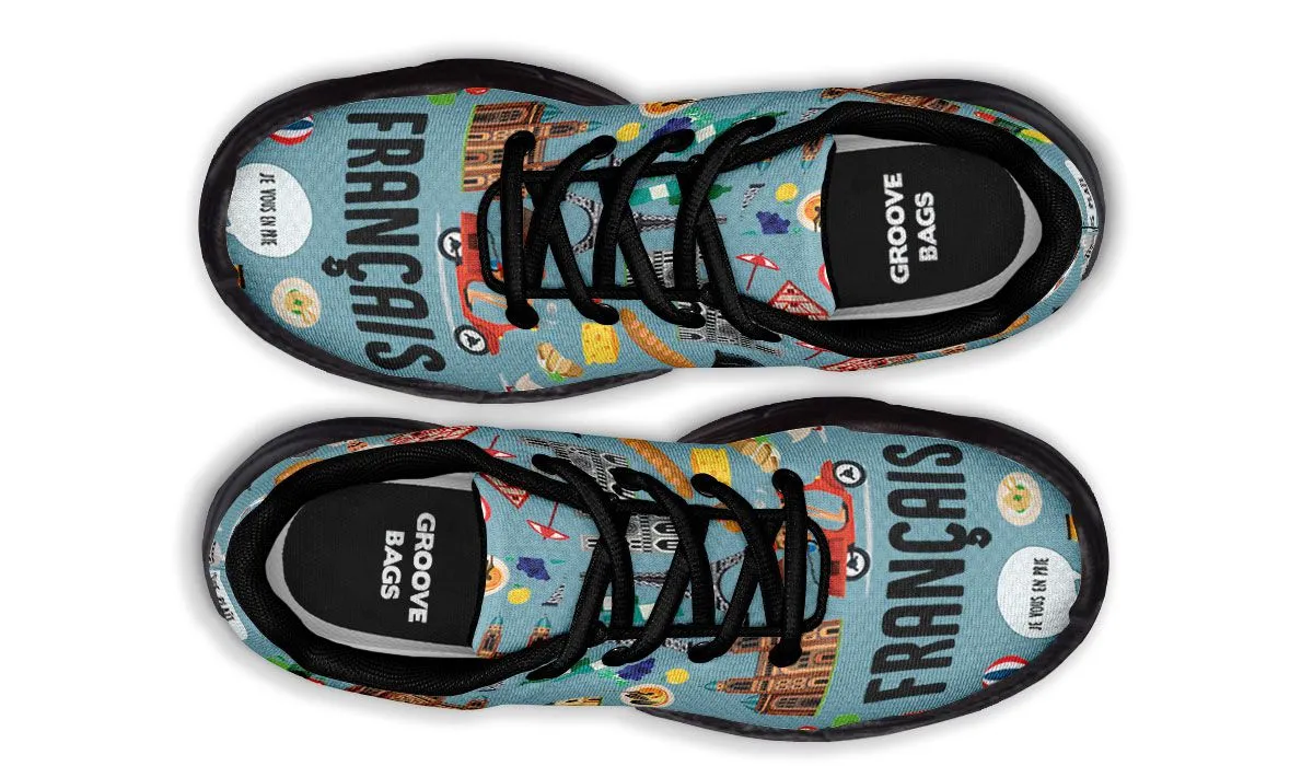 French Teacher Chunky Sneakers