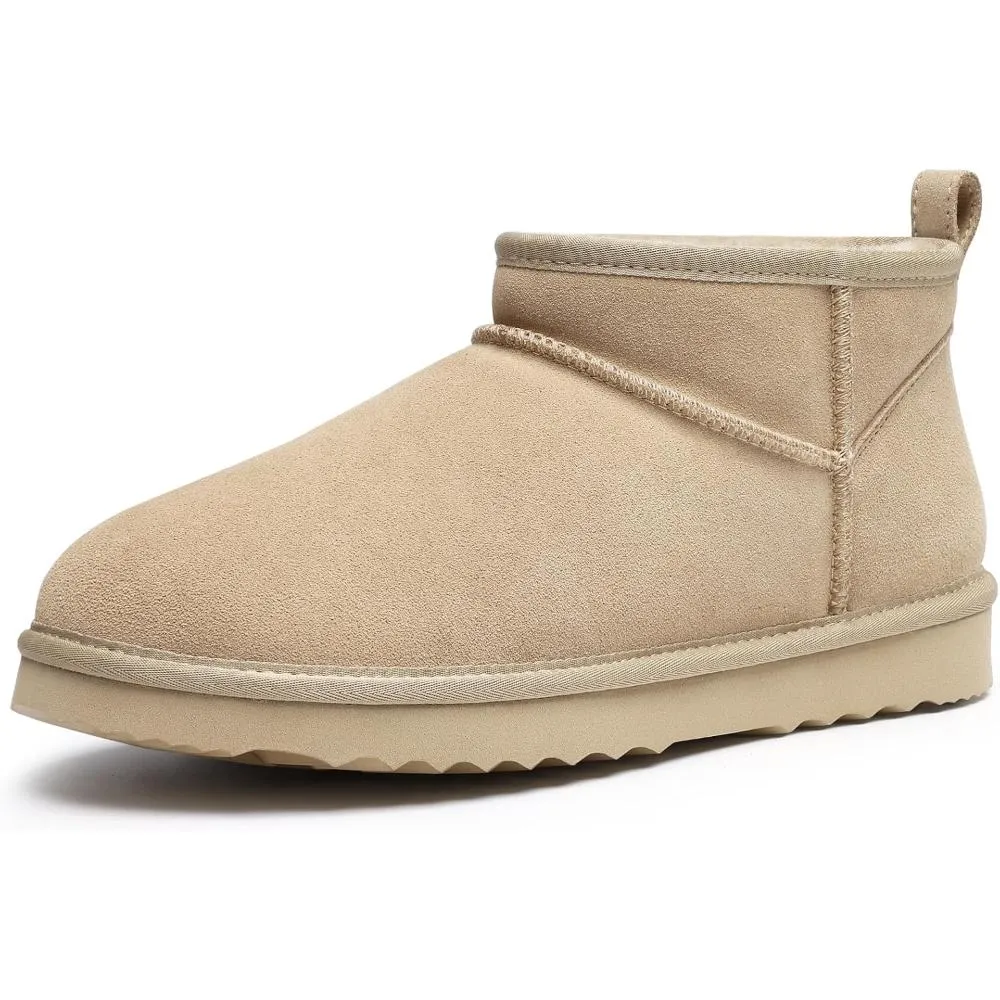 Fuzzy Plush Winter Mini Boots