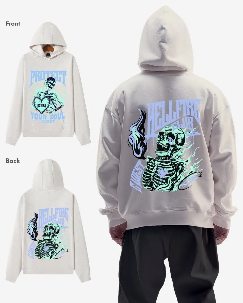 G West Protect Your Soul Oversize Hoodie
