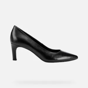 GEOX Women D Bibbiana A- Nappa Black