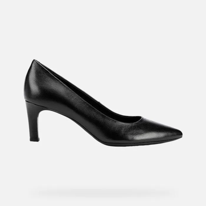 GEOX Women D Bibbiana A- Nappa Black
