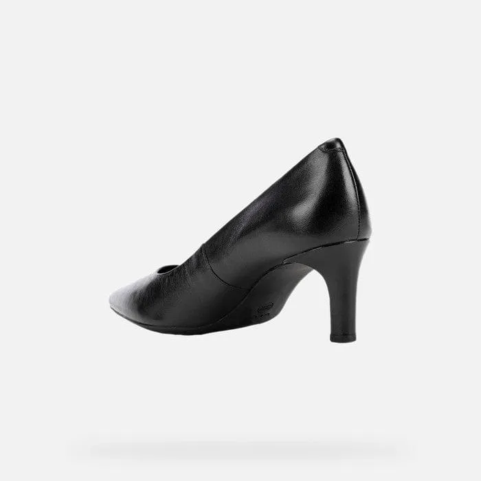 GEOX Women D Bibbiana A- Nappa Black