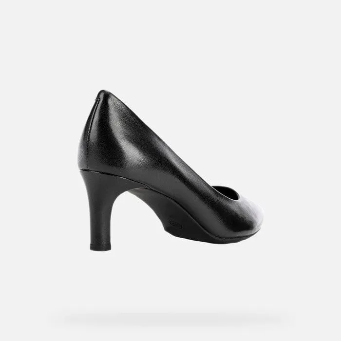 GEOX Women D Bibbiana A- Nappa Black