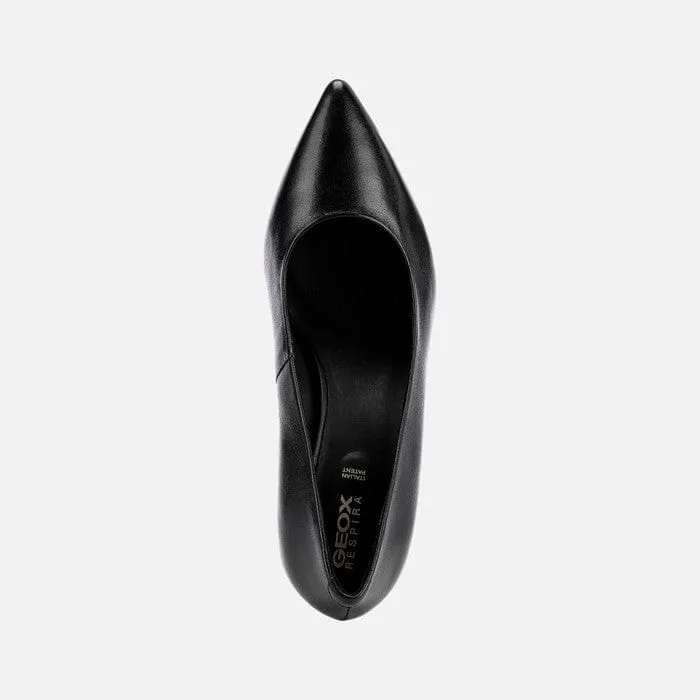 GEOX Women D Bibbiana A- Nappa Black