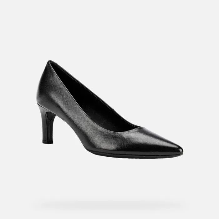 GEOX Women D Bibbiana A- Nappa Black