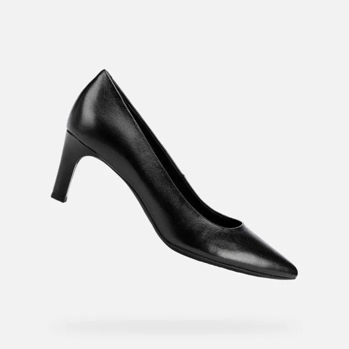 GEOX Women D Bibbiana A- Nappa Black