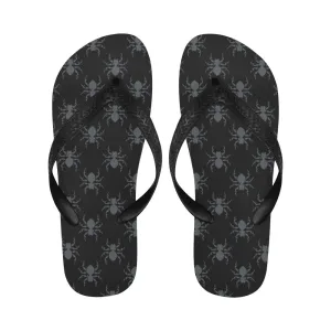 Gothic Spiders Flip Flops