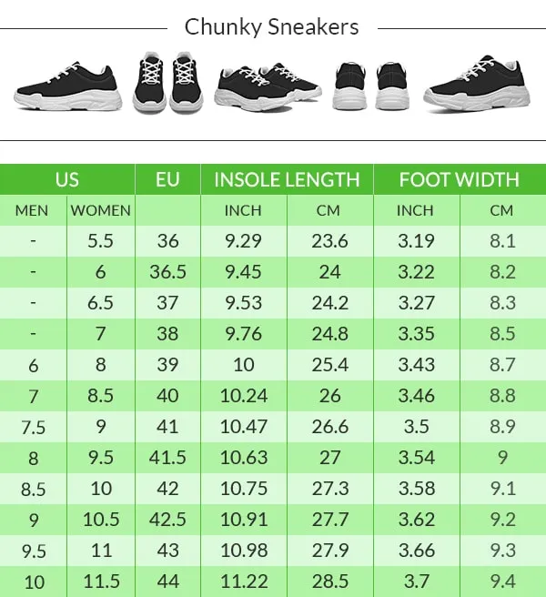Guitar Chunky Sneakers