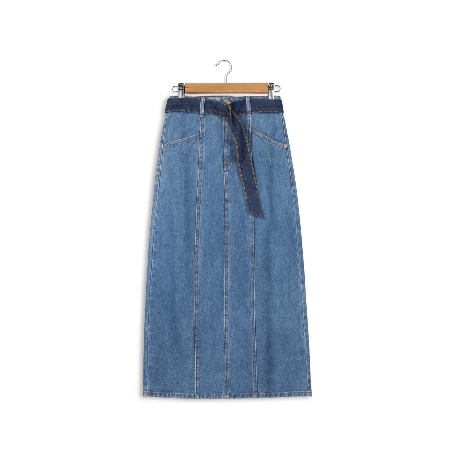 hd looped belted skirt