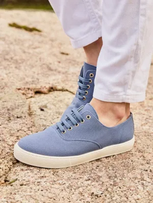 Heart Recycled Cotton Vegan Lightweight Sneakers | Denim