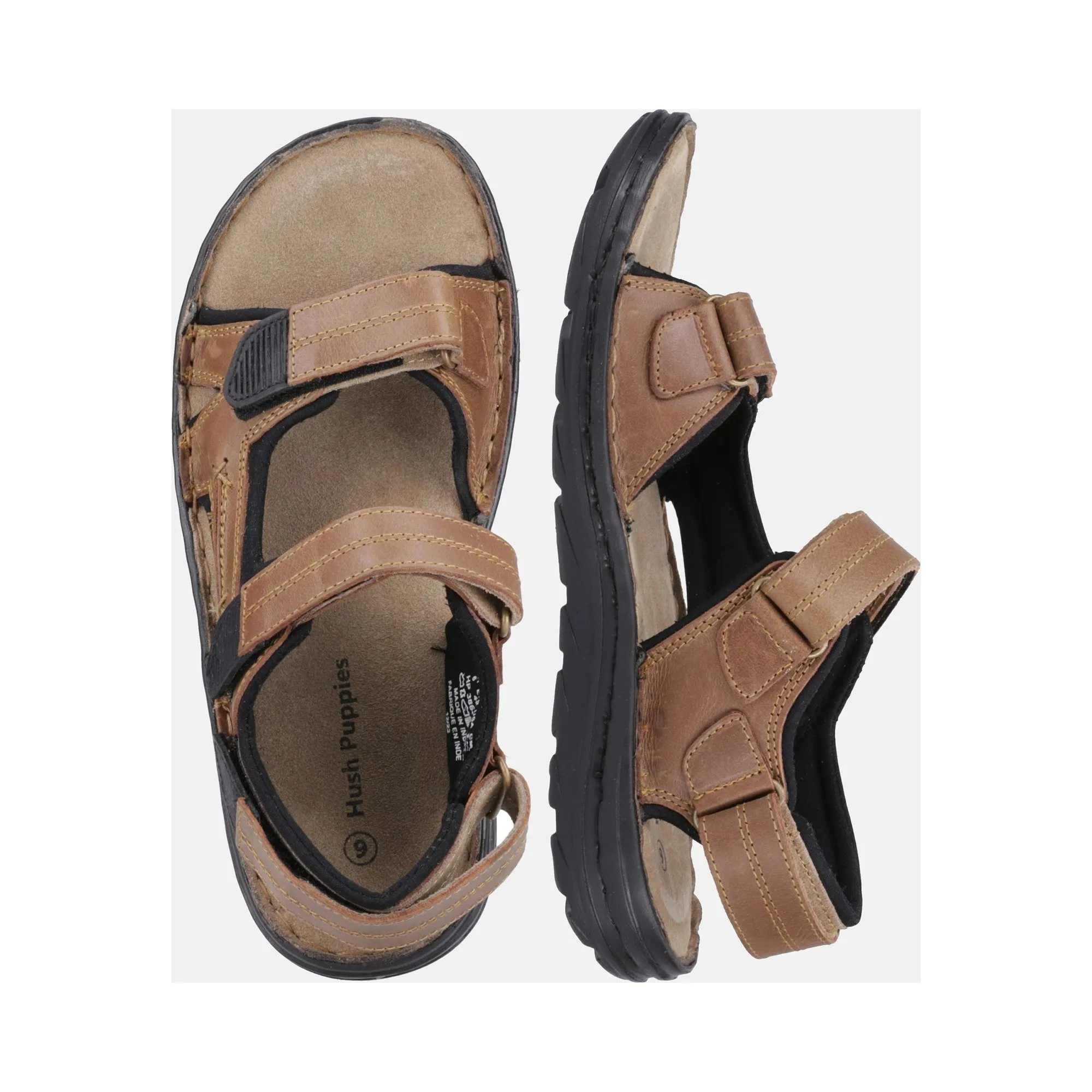 Hush Puppies Alistair Mens Sandal - Tan