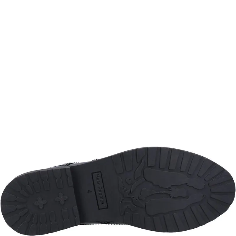 HUSH PUPPIES Verity Black Patent Loafers